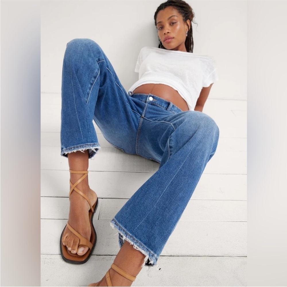 Hatch Maternity Boyfriend Jeans in 27